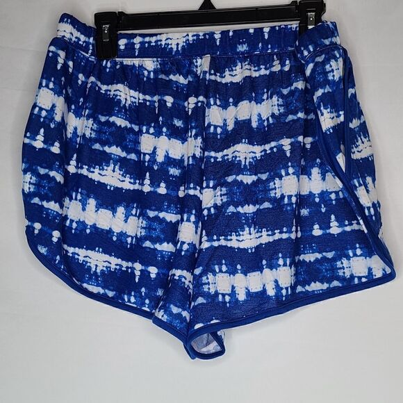 14W 16W Cacique Blue Tie Dye Sleep Short Dolphin - Picture 9 of 9